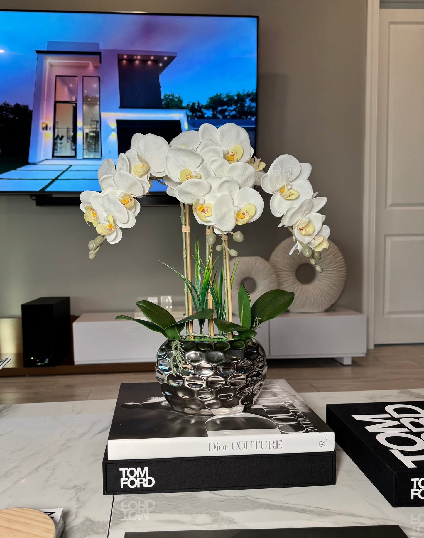 Pink White Orchid Arrangement

Real Touch Orchid Arrangement

Orchid Floral Arrangement

Beveled Silver Vase Orchid

Real Touch Pink Orchid

White Orchid Arrangement in Silver Vase

Luxury Orchid Arrangement

Artificial Orchid Flowers in Vase

Pink Orchid Floral Arrangement

Orchid Arrangement for Home Decor