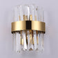 Milan Modern Crystal Wall Scones