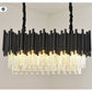 Alexander Modern Black Rectangular Chandelier