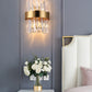 Milan Modern Crystal Wall Scones