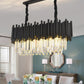 Alexander Modern Black Rectangular Chandelier