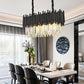 Alexander Modern Black Rectangular Chandelier