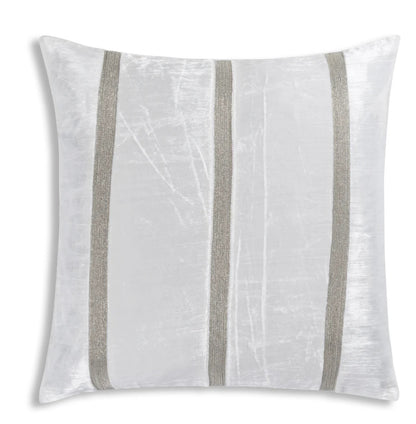 Amani Crushed Velvet Beaded Pillow 22’’