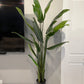 Artificial Bird of Paradise Faux Palm Tree Plant, 7ft Lifelike