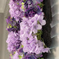 Large Purple and Lavender Hydrangea Wreath, all season