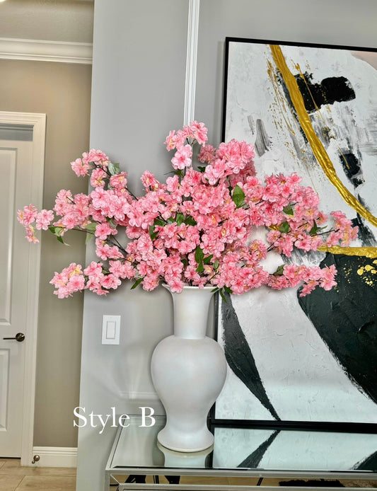 artificial flower branches for home decor

cherry blossom centerpiece decorations

long silk cherry blossom stems

faux floral branches 40 inches

pink floral branches for vase

cherry blossom silk flower bouquet

tall artificial flowers for floor vase

pink fake cherry blossoms

realistic silk cherry blossoms

cherry blossom floral arrangement