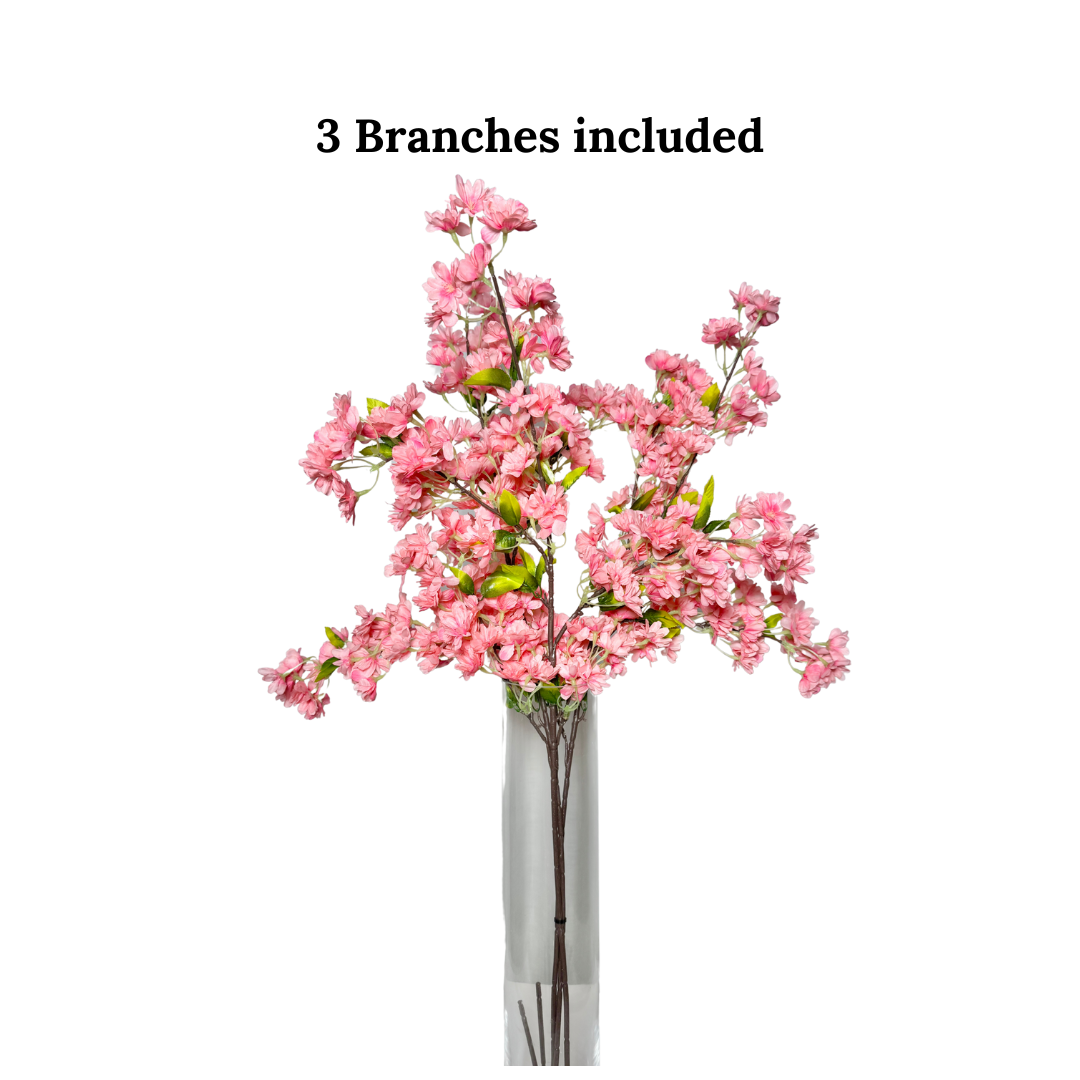 40 inch tall pink cherry blossom branches

Set of 3 faux cherry blossom stems

Realistic bright pink silk cherry blossoms

Japanese artificial cherry blossom flowers

Faux cherry blossom flowers for modern decor

Lifelike pink silk flower branches

Pink cherry blossom stems for floral arrangements

Hot pink faux cherry blossom twigs

Faux spring flower stems 40 inches tall

Pink sakura flower branches for display