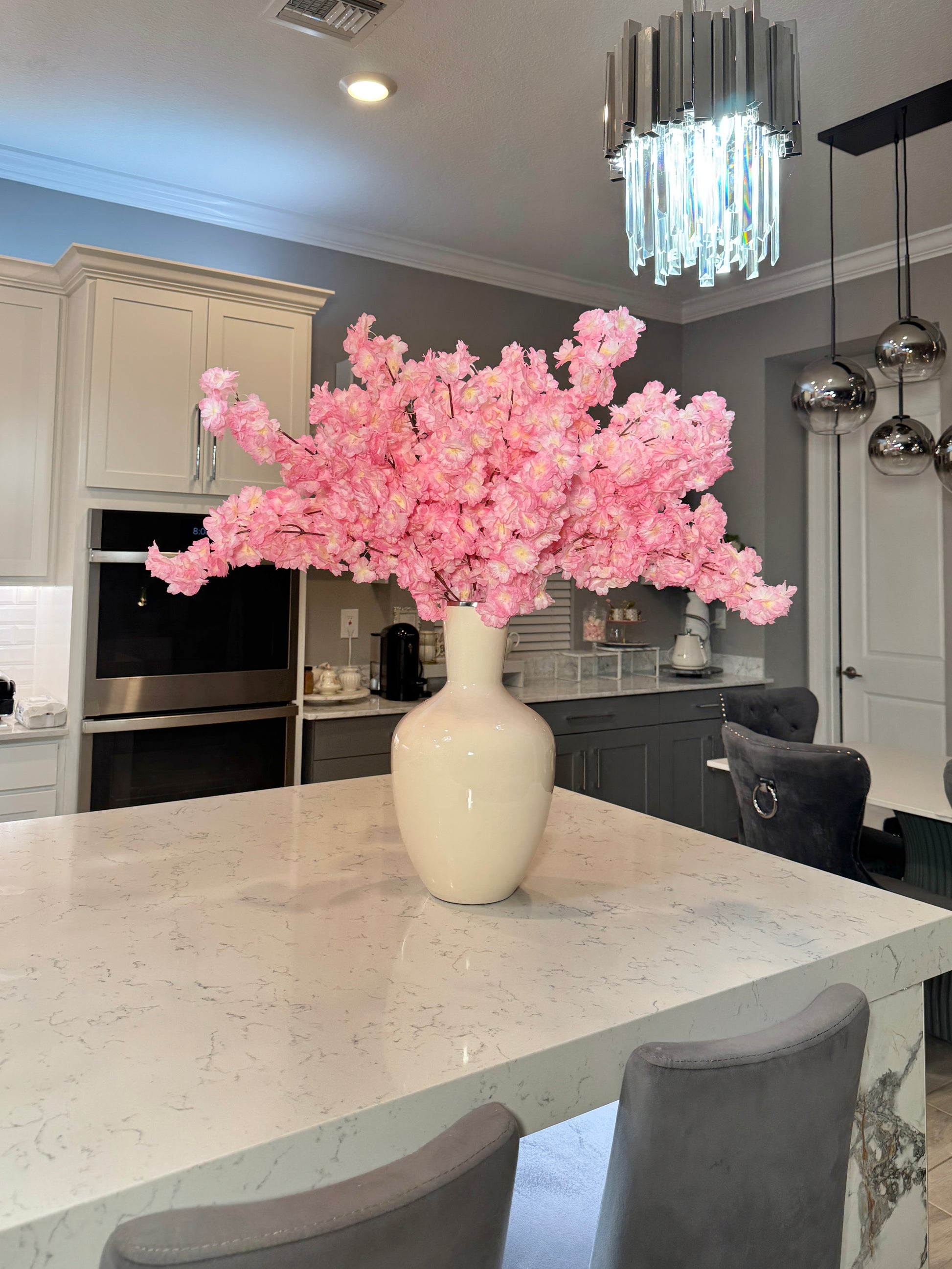 36 inch cherry blossom branches set

artificial cherry blossoms for vases

silk cherry blossom branch decoration

lifelike cherry blossom floral stems

faux sakura wedding decorations

cherry blossom centerpiece for tables

elegant pink flower branches

cherry blossom stems for arrangements

faux pink cherry blossom branches 3-pack

best artificial sakura for events