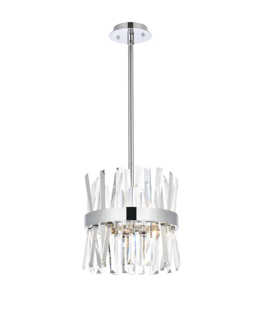 Milano Crystal Round Pendant Light 6