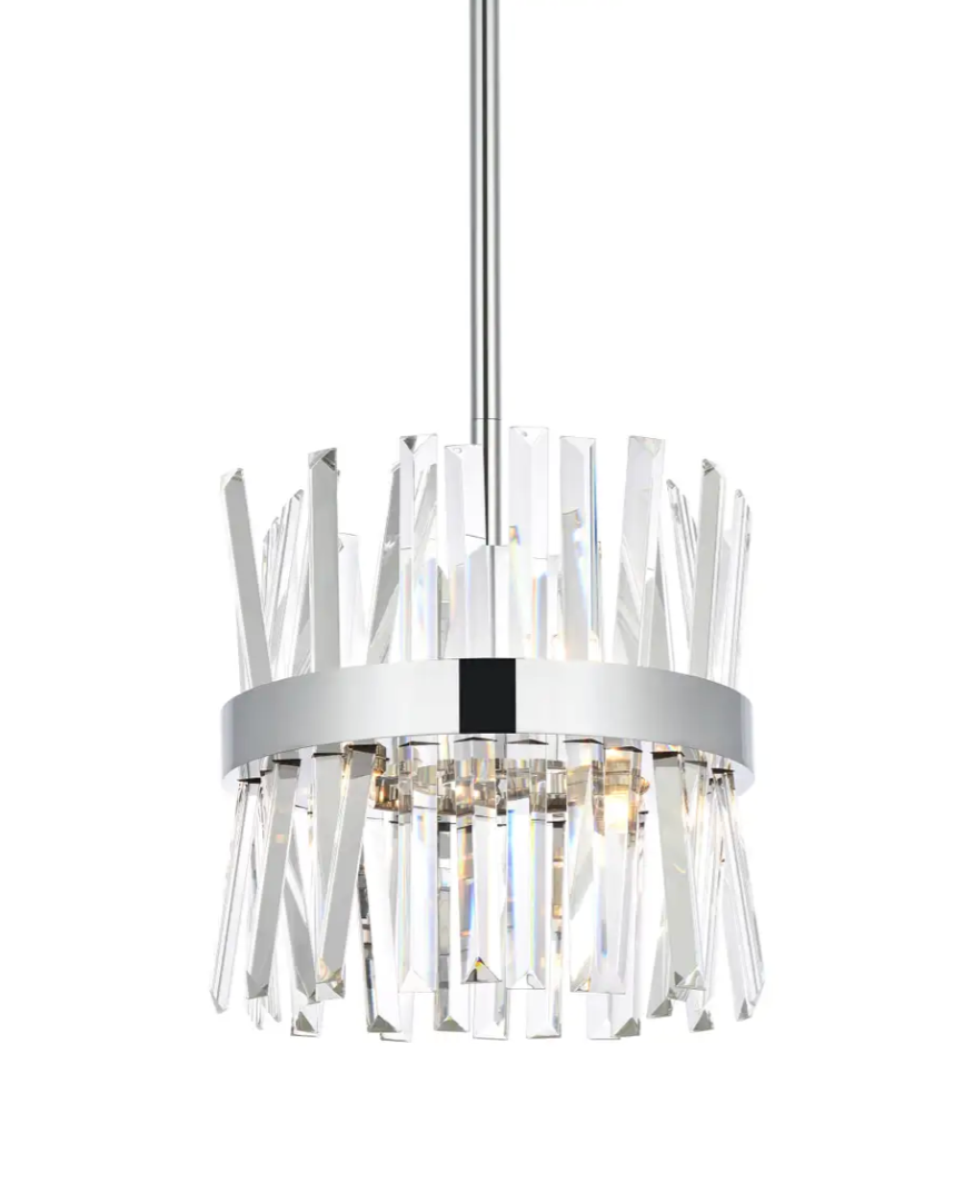 Milano Crystal Round Pendant Light 6