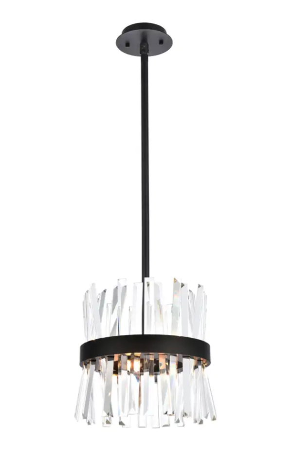 Milano Crystal Round Pendant Light 6