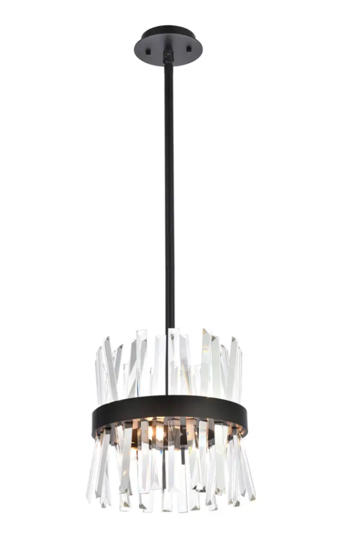 Milano Crystal Round Pendant Light 6