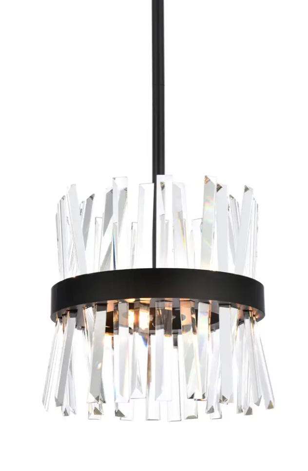 Milano Crystal Round Pendant Light 6