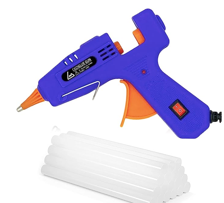 Hot Glue Gun Kit with 20 Glue Sticks