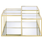 Lorena Gold Modern Coffee Table