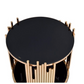 Art Deco Modern Glam End Table