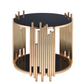 Art Deco Modern Glam End Table