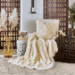 Aspen Faux Fur Throw Blanket