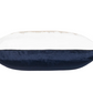 Mira Ivory Navy Velvet Pillow