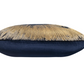 Mira Starburst Navy Velvet Pillow