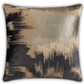 Layla Charcoal Gold Embroidered Pillow