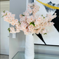 Sienna Cream Nude Blush Silk Cherry Blossom Flower 3 Branches Pack 40'' Inches Spring