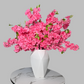 Sienna Hot Pink Silk Cherry Blossom Flower 3 Branches Pack 40'' Inches