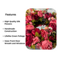 All season wreath for indoors

Artificial peony wreath for outdoors

Wreath with burgundy peonies

Spring wreath for home

Large floral wreath for all seasons

Outdoor floral wreath for door

All season flower wreath

Front door decorative wreath

Burgundy faux flower wreath

Large peony wreath with pink tones