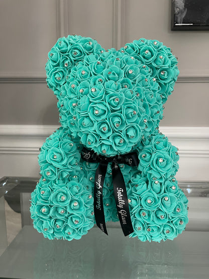 Totally Glam Diamond Rose Bear
