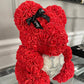 Heart Diamond Rose Bear Large