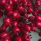 Faux Red Berry Wreath Christmas Holiday Winter Decor