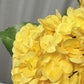Ariane Real Touch Artificial Yellow Hydrangea Flowers 20” Silk Floral Stems, 3-Piece Bundle, Faux Spring Wedding Décor, Home Vase Arrangement