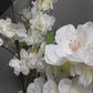 Japan White Cream Silk Cherry Blossom Flower Branches Set of 3 Pack 40'' Inches