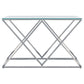Diamond Console Table