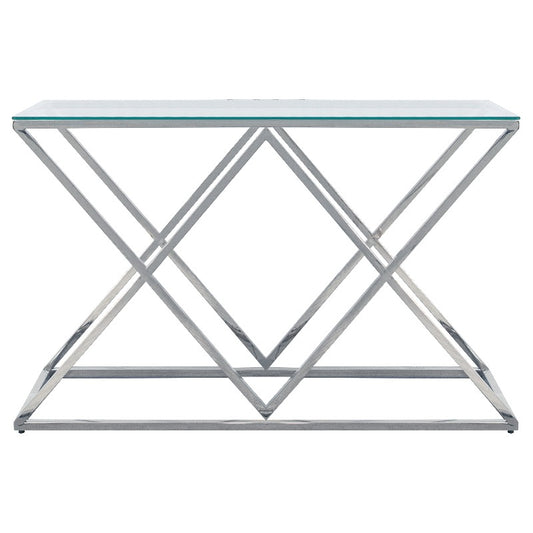 Diamond Console Table