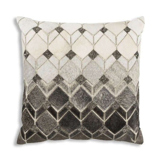 Theo Hide Grey Pillow