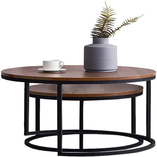 Ramona Modern Nesting Coffee Tables, Set of 2