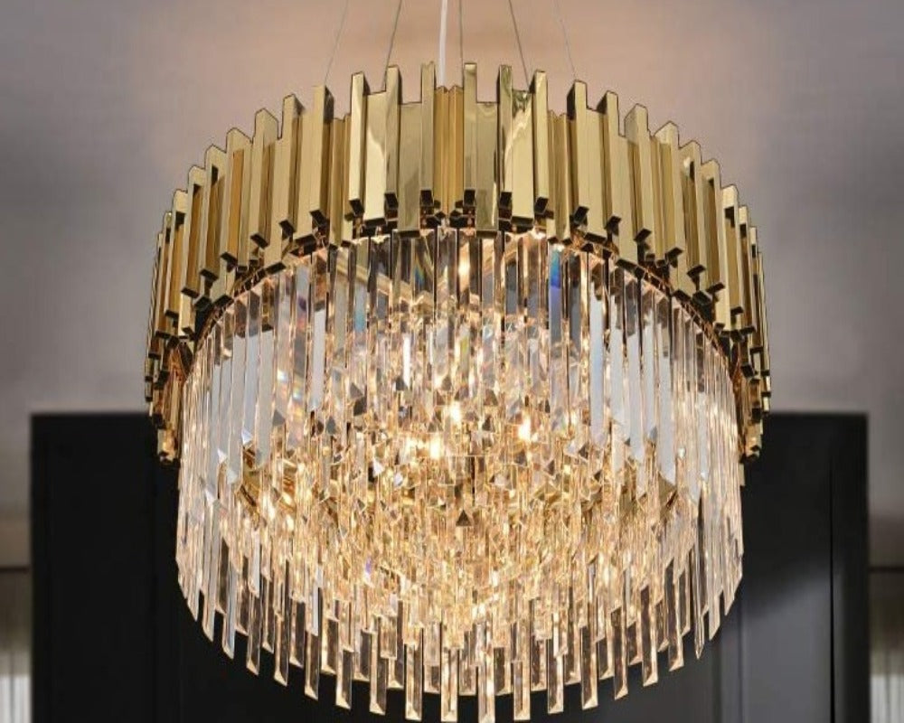 Dante III Round Modern Chandelier