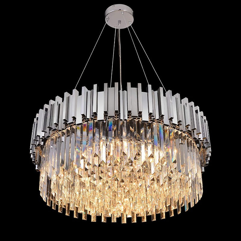 Dante III Round Modern Chandelier