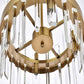 Serena III Crystal Round Pendant