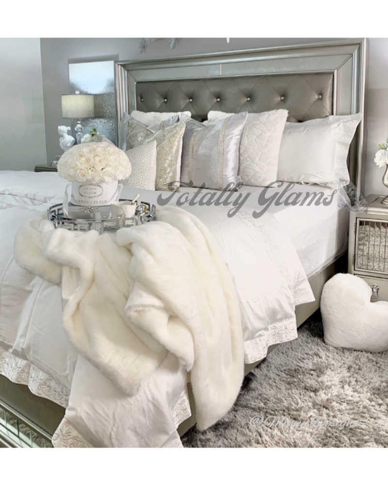 Ashley Faux Fur Throw Blanket