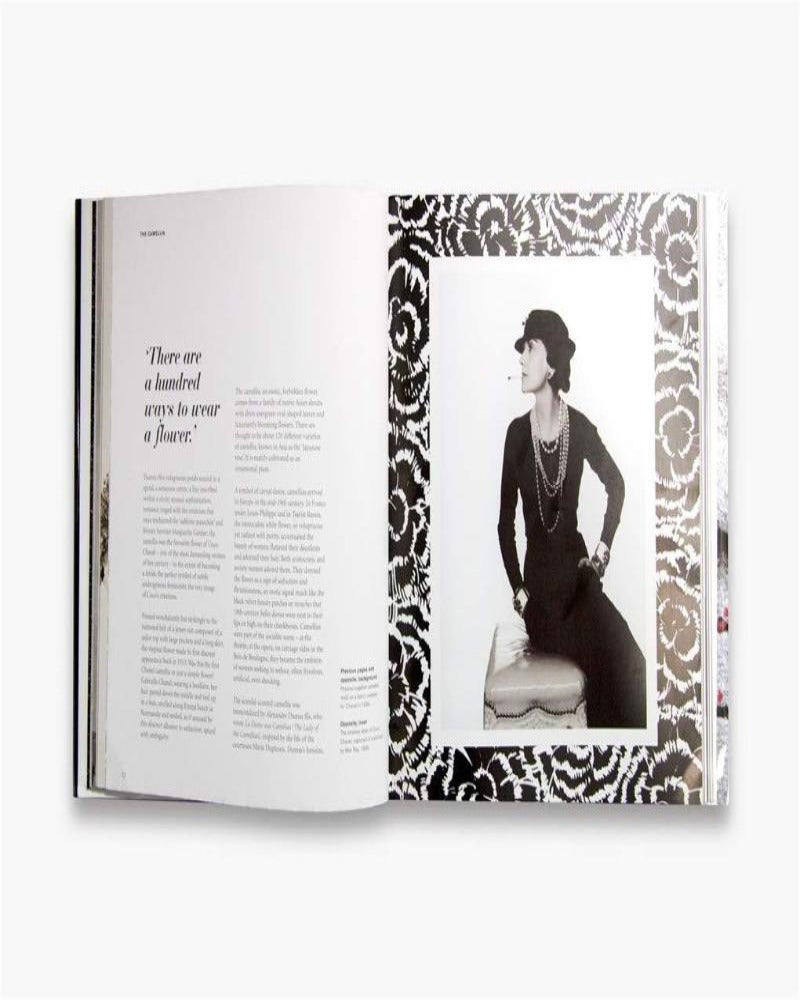 white chanel decor books for coffee table