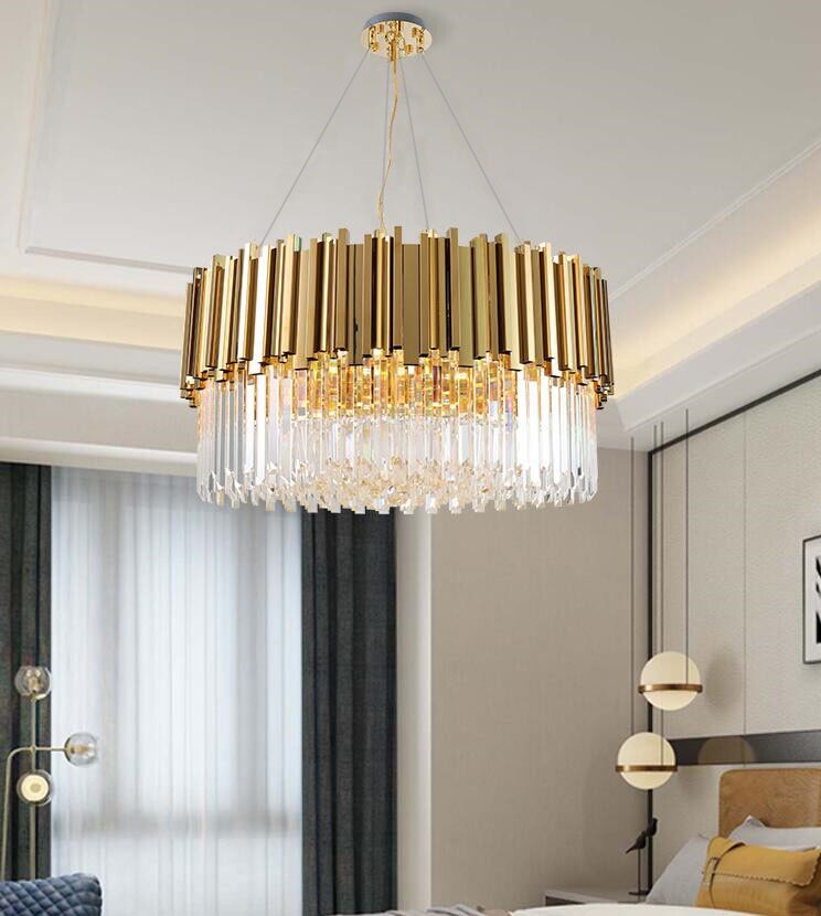 Dante III Round Modern Chandelier