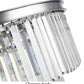Aria Round Layered Crystal Chandelier