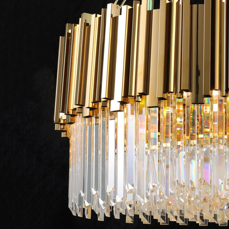 Dante III Round Modern Chandelier