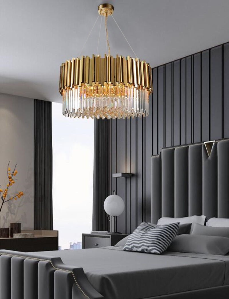 Dante III Round Modern Chandelier