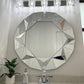 Leyah Modern Contemporary Round Mirror