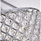 Ellis Contemporary Chrome Round Chandelier