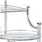 Isabella Silver Serving Bar Cart