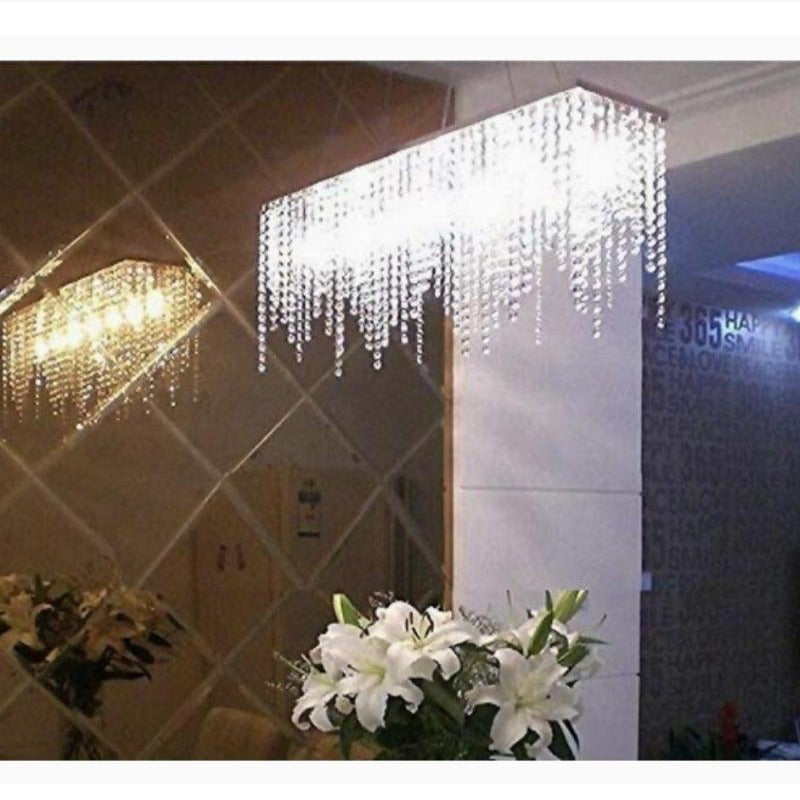 Agata Modern Glam Crystal Chandelier